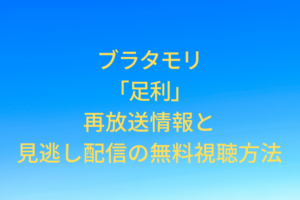 buratamori ashikaga